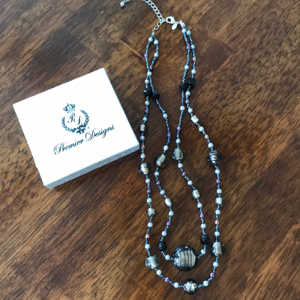 Premier Designs beaded necklace